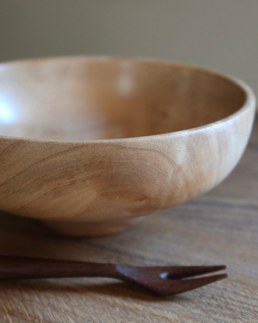 Small maple bowl