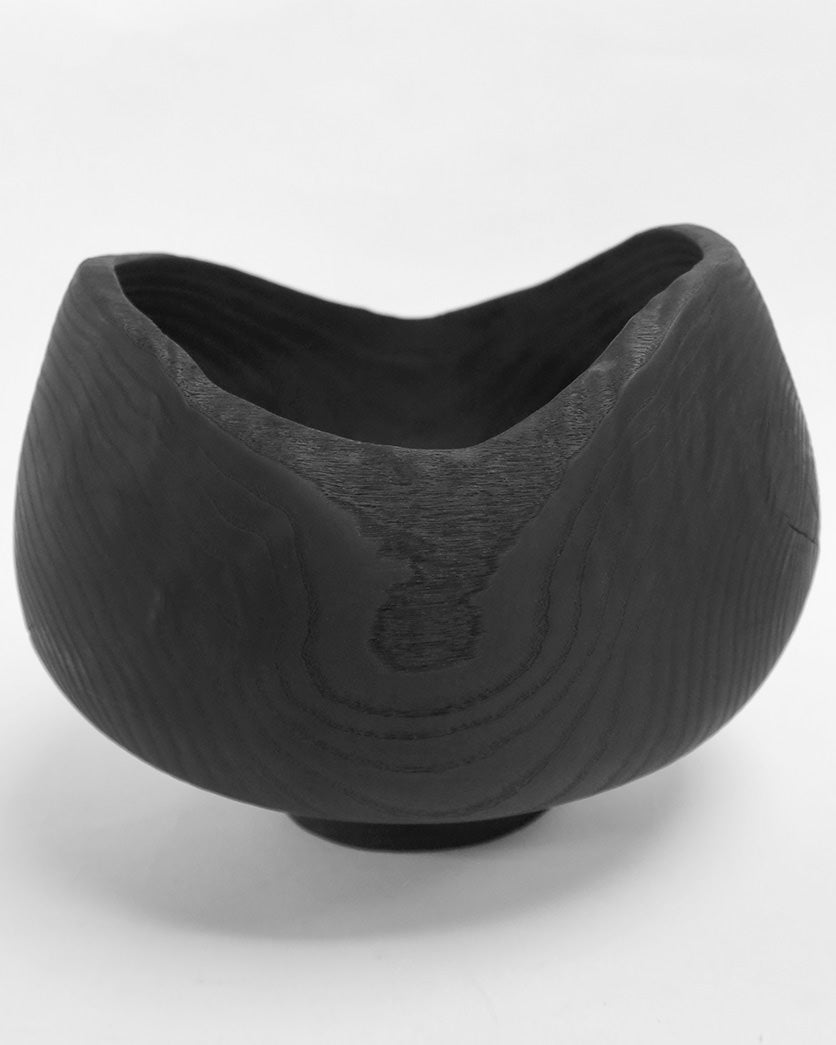 #AS32 Vase i brændt ask
