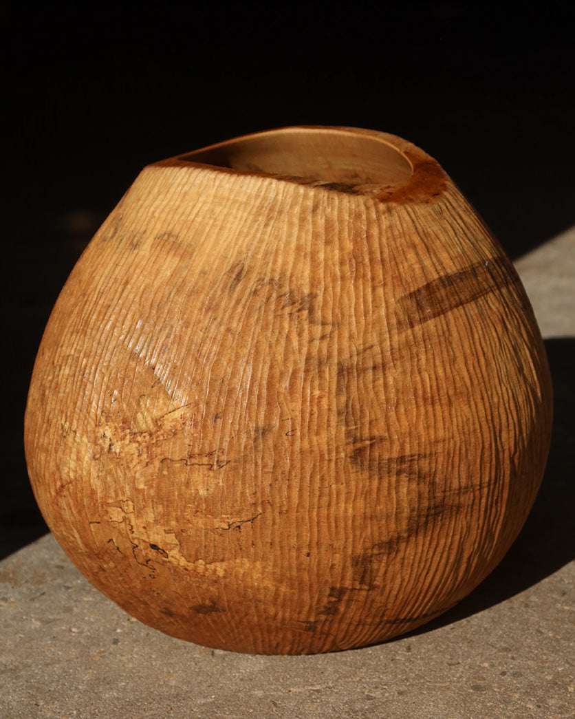 Vase I bøg med spaltning