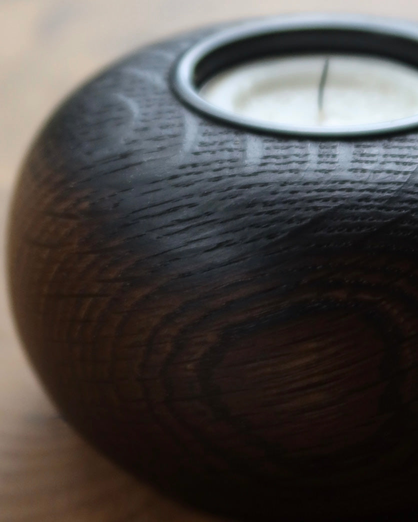 Brændt fyrfadsstage