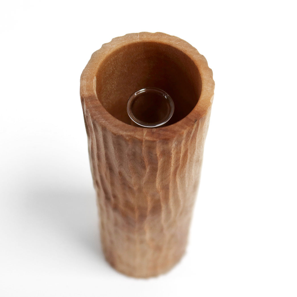 Cylinderformet vase med reagensglas