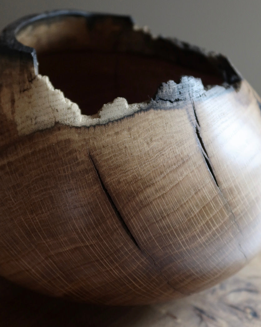 Skov Studio vase i eg