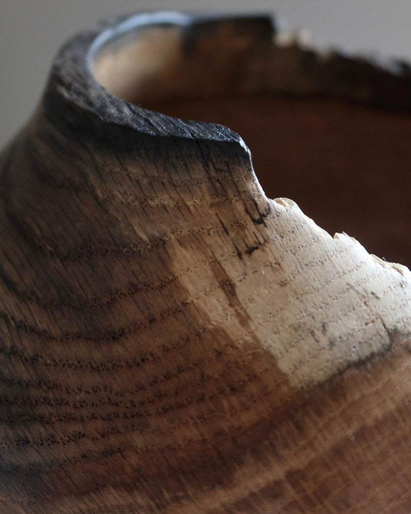 Skov Studio vase i eg