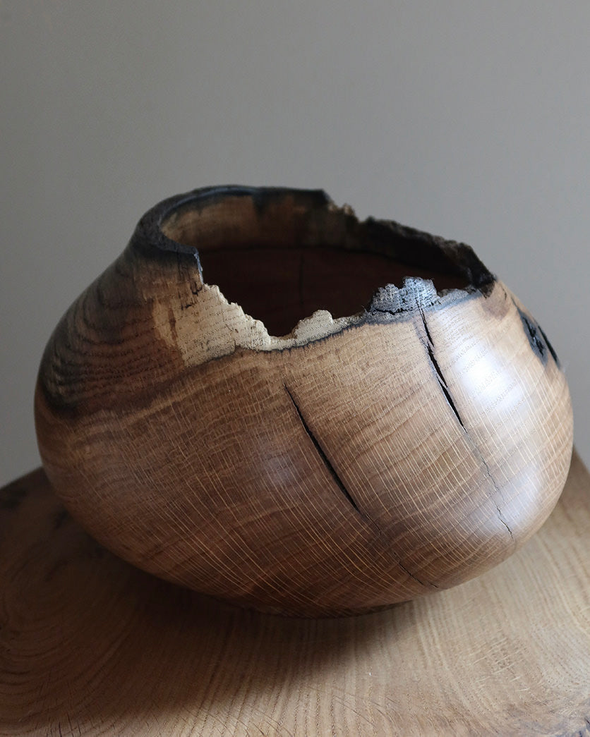 Skov Studio vase i eg