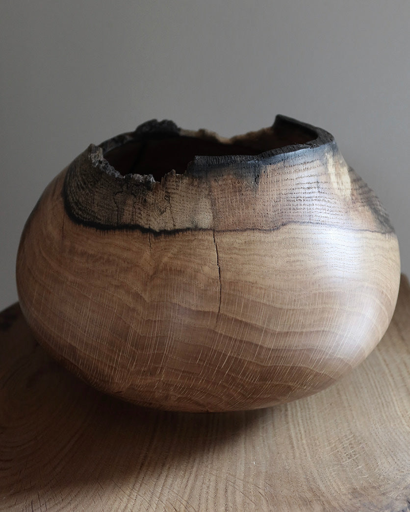 Skov Studio vase i eg