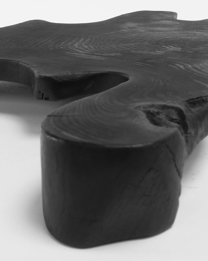 Burnt tray with legs