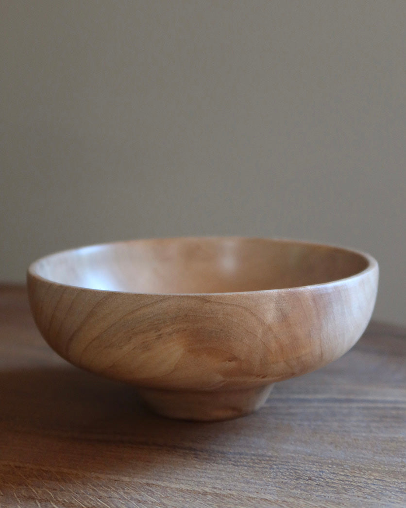 Small maple bowl