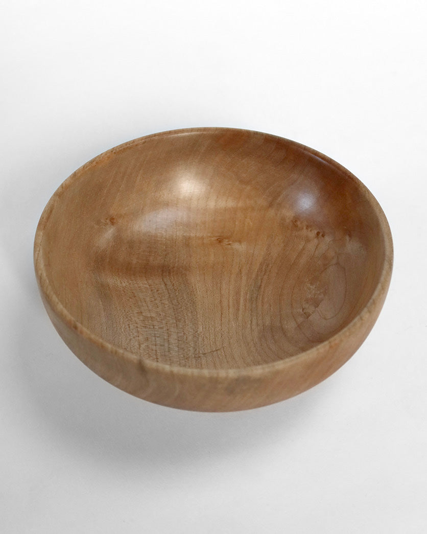 Small maple bowl