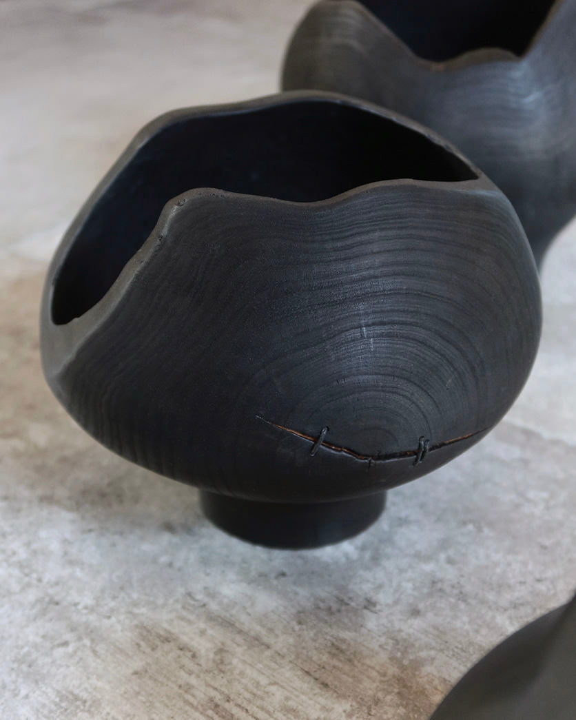 Brændt vase