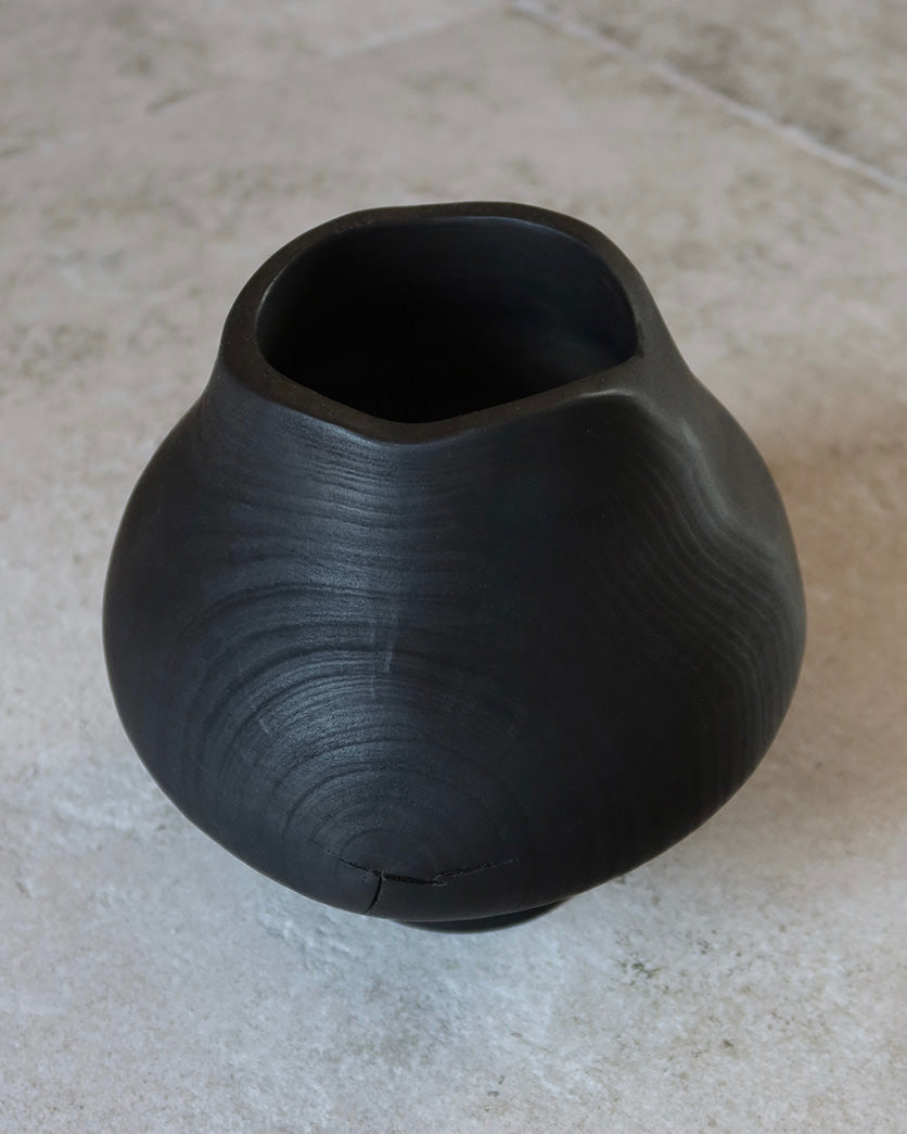 Brændt vase