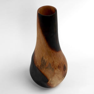 Trævase med reagensglas