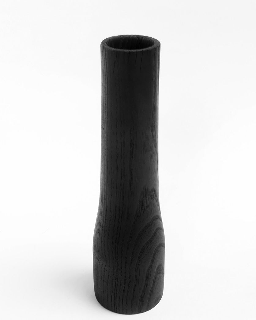 Brændt vase med reagensglas