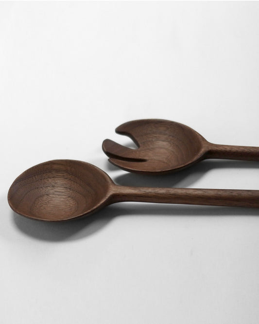 Salatskeer i valnød