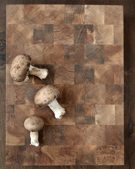 Endetræs skærebræt